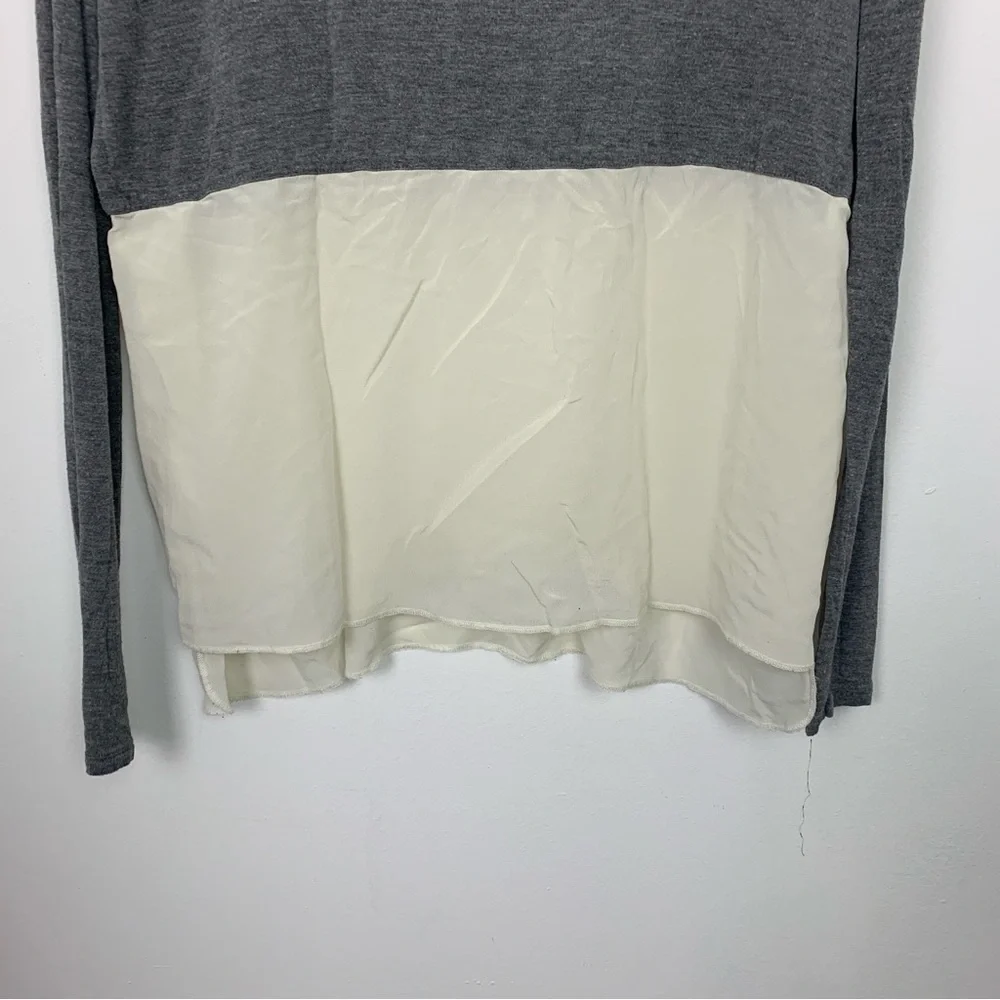 Aritzia Wilfred with Silk Colourblock Tunic Top - Picture 3 of 9
